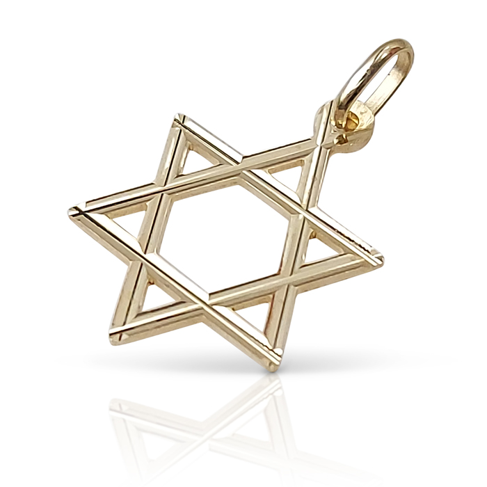 plain-gold-star-of-david