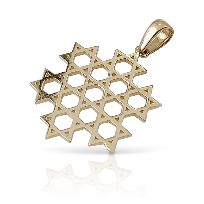 unique-gold-star-of-david