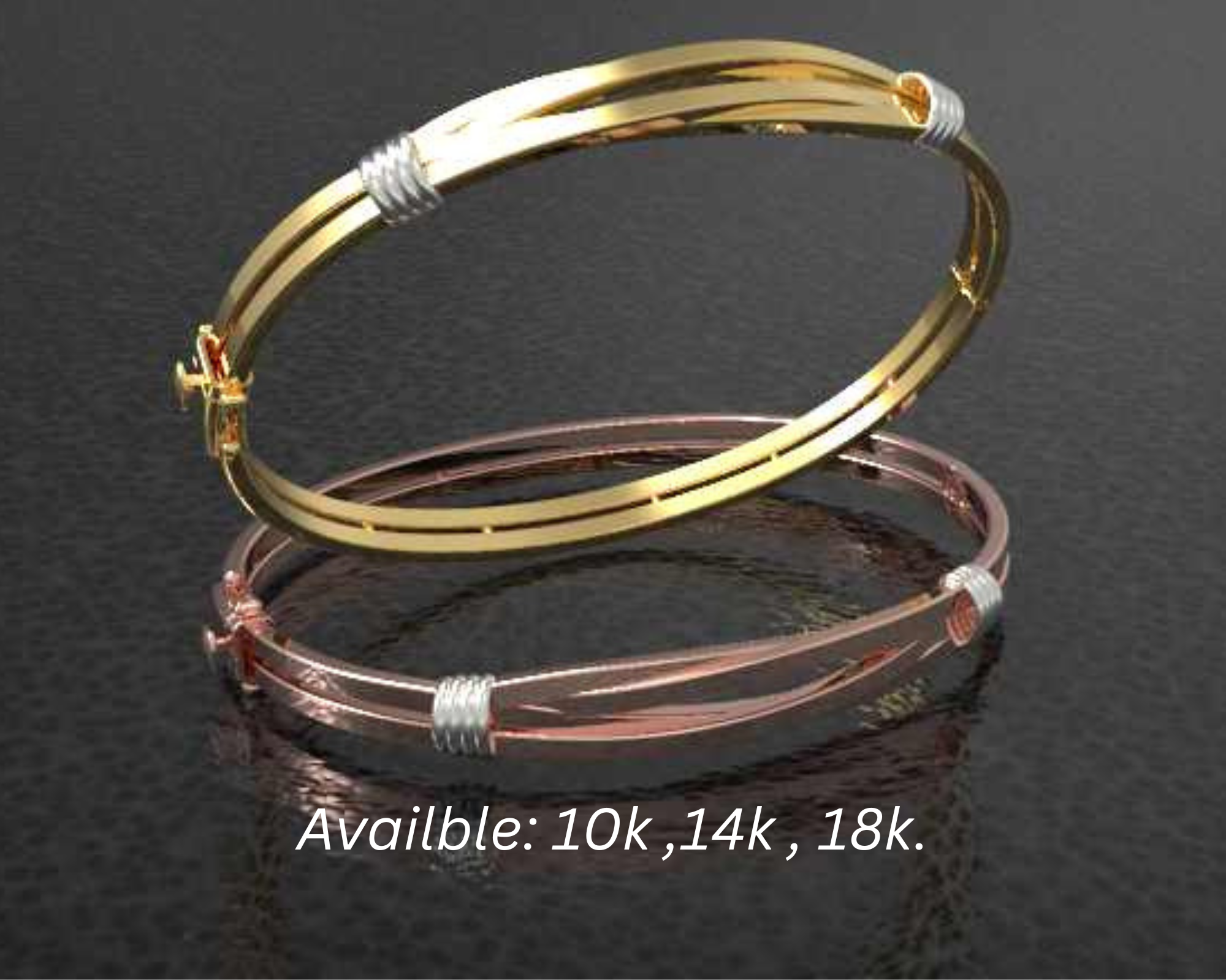 hand made gold bracelet
